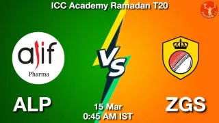 ALP vs ZGS Matcch Previews