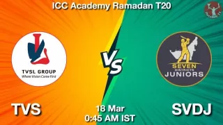 TVS vs SVDJ Matcch Previews