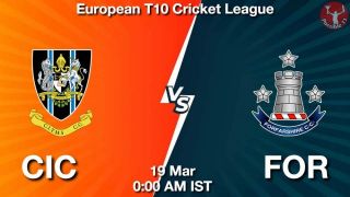 CIC vs FOR Matcch Previews