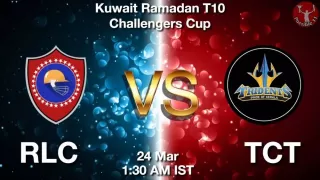 RLC vs TCT Matcch Previews