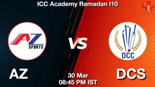 AZ vs DCS Matcch Previews