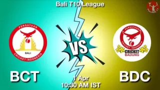 BCT vs BDC Matcch Previews