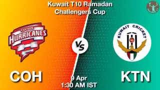 COH vs KTN Matcch Previews