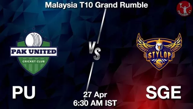 PU vs SGE ड्रीम11 भविष्यवाणी, फैंटेसी क्रिकेट टीम - 27 अप्रैल 2024