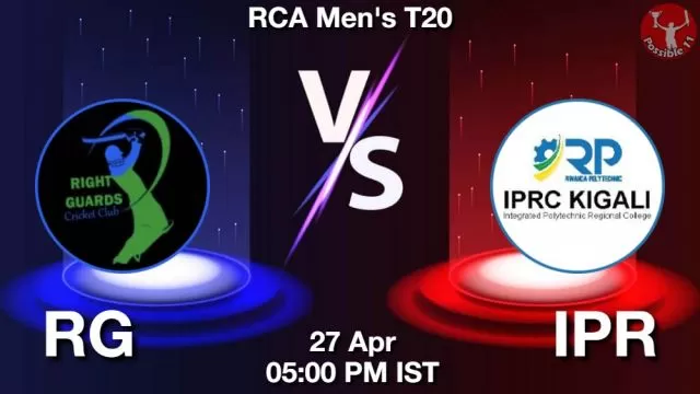 RG vs IPR ड्रीम11 भविष्यवाणी, फैंटेसी क्रिकेट टीम - 27 अप्रैल 2024