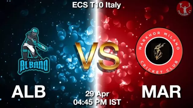 ALB vs MAR ड्रीम11 भविष्यवाणी, फैंटेसी क्रिकेट टीम - 29 अप्रैल 2024