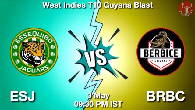 ESJ vs BRBC ड्रीम11 भविष्यवाणी, फैंटेसी क्रिकेट टीम - 03 मई 2024