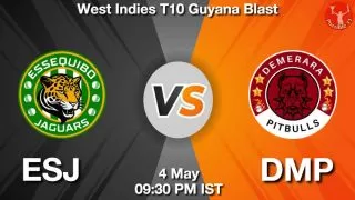 ESJ vs DMP Matcch Previews