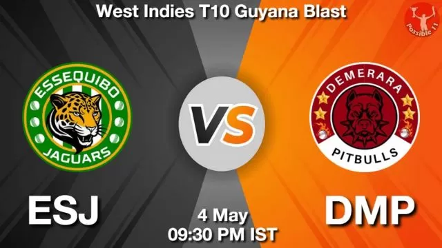 ESJ vs DMP ड्रीम11 भविष्यवाणी, फैंटेसी क्रिकेट टीम - 04 मई 2024