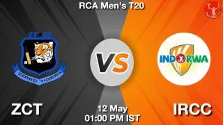 ZCT vs IRCC Matcch Previews