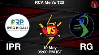 IPR vs RG Matcch Previews