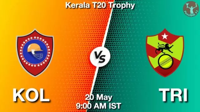 KOL vs TRI ड्रीम11 भविष्यवाणी, फैंटेसी क्रिकेट टीम - 20 मई 2024