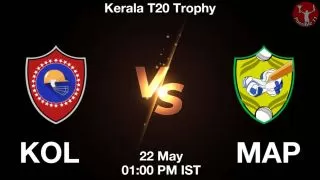 KOL vs MAP Matcch Previews