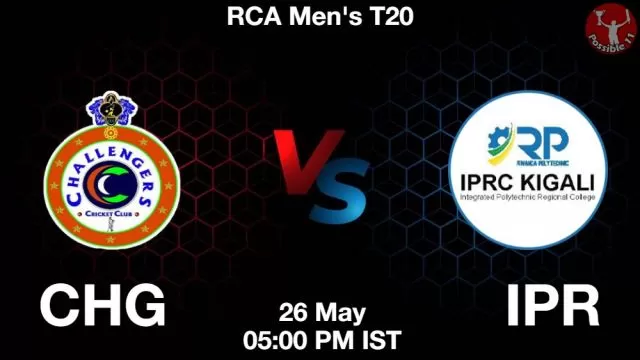 CHG vs IPR ड्रीम11 भविष्यवाणी, फैंटेसी क्रिकेट टीम - 26 मई 2024