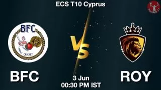 BFC vs ROY Matcch Previews