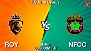 ROY vs NFCC Matcch Previews