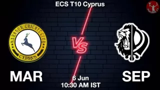 MAR vs SEP Matcch Previews