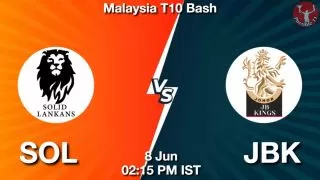 SOL vs JBK Matcch Previews