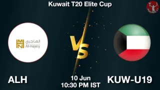 ALH vs KUW-U19 Matcch Previews