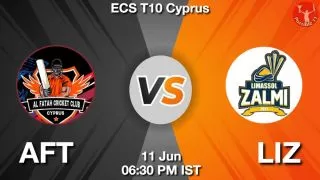 AFT vs LIZ Matcch Previews