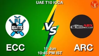 ECC vs ARC Matcch Previews