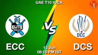 ECC vs DCS Matcch Previews