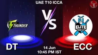 DT vs ECC Matcch Previews