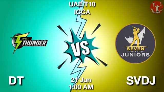 DT vs SVDJ ड्रीम11 भविष्यवाणी, फैंटेसी क्रिकेट टीम - 21 जून 2024