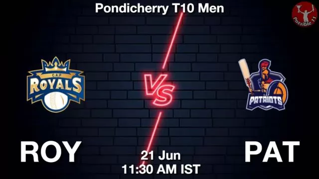 ROY vs PAT ड्रीम11 भविष्यवाणी, फैंटेसी क्रिकेट टीम - 21 जून 2024