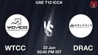 WTCC vs DRAC Matcch Previews