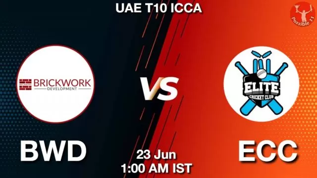 BWD vs ECC ड्रीम11 भविष्यवाणी, फैंटेसी क्रिकेट टीम - 23 जून 2024