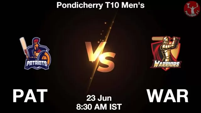 PAT vs WAR ड्रीम11 भविष्यवाणी, फैंटेसी क्रिकेट टीम - 23 जून 2024