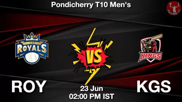 ROY vs KGS ड्रीम11 भविष्यवाणी, फैंटेसी क्रिकेट टीम - 23 जून 2024