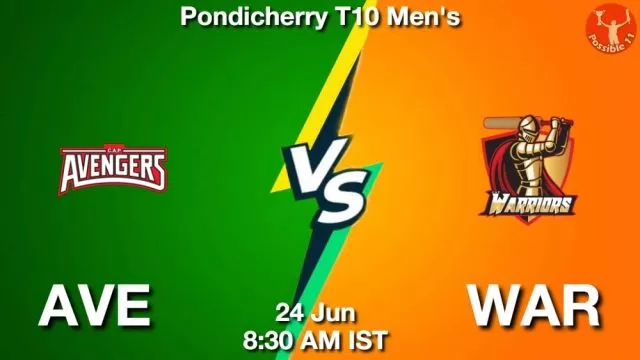 AVE vs WAR ड्रीम11 भविष्यवाणी, फैंटेसी क्रिकेट टीम - 24 जून 2024