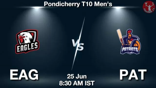 EAG vs PAT ड्रीम11 भविष्यवाणी, फैंटेसी क्रिकेट टीम - 25 जून 2024
