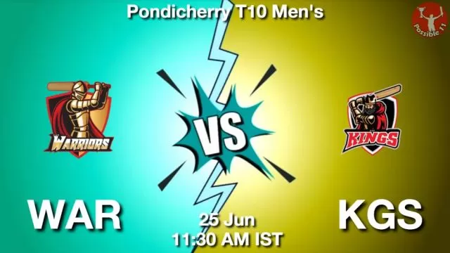 WAR vs KGS ड्रीम11 भविष्यवाणी, फैंटेसी क्रिकेट टीम - 25 जून 2024