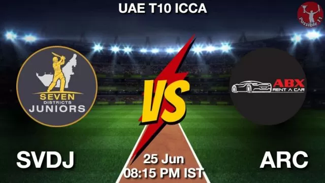 SVDJ vs ARC ड्रीम11 भविष्यवाणी, फैंटेसी क्रिकेट टीम - 25 जून 2024
