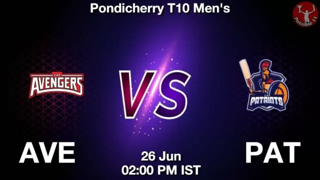 AVE vs PAT ड्रीम11 भविष्यवाणी, फैंटेसी क्रिकेट टीम - 26 जून 2024