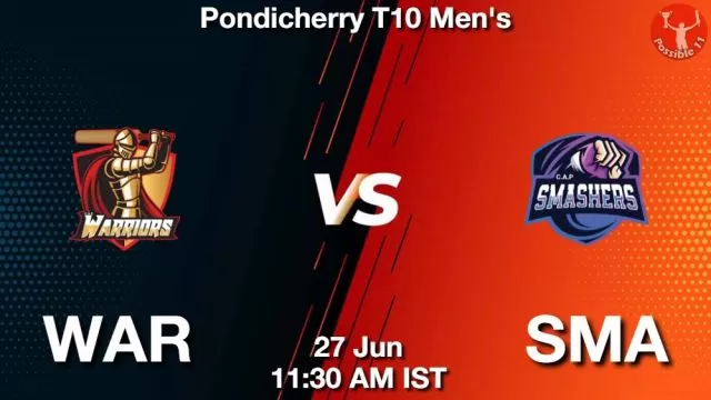 WAR vs SMA ड्रीम11 भविष्यवाणी, फैंटेसी क्रिकेट टीम - 27 जून 2024