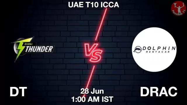 DT vs DRAC ड्रीम11 भविष्यवाणी, फैंटेसी क्रिकेट टीम - 28 जून 2024