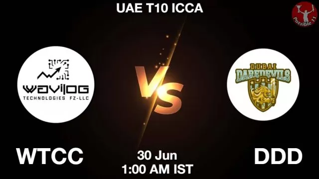 WTCC vs DDD ड्रीम11 भविष्यवाणी, फैंटेसी क्रिकेट टीम - 30 जून 2024