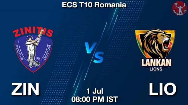 ZIN vs LIO ड्रीम11 भविष्यवाणी, फैंटेसी क्रिकेट टीम - 01 जुलाई 2024