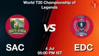 SAC vs EDC Matcch Previews
