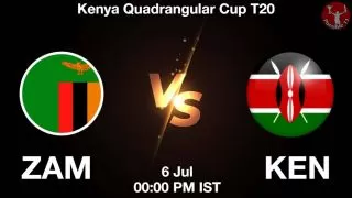 ZAM vs KEN Matcch Previews