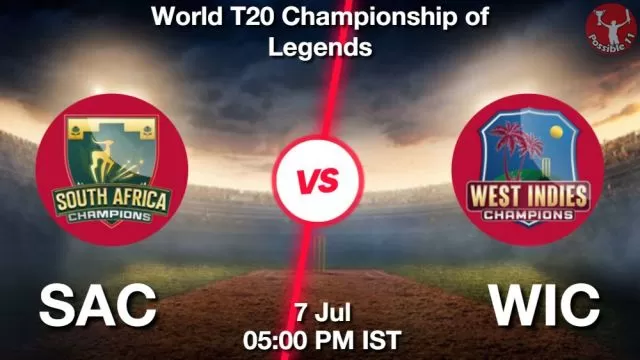 SAC vs WIC ड्रीम11 भविष्यवाणी, फैंटेसी क्रिकेट टीम - 07 जुलाई 2024