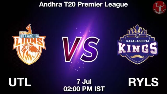 UTL vs RYLS ड्रीम11 भविष्यवाणी, फैंटेसी क्रिकेट टीम - 07 जुलाई 2024