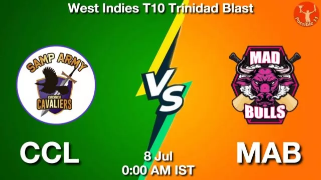 CCL vs MAB ड्रीम11 भविष्यवाणी, फैंटेसी क्रिकेट टीम - 08 जुलाई 2024