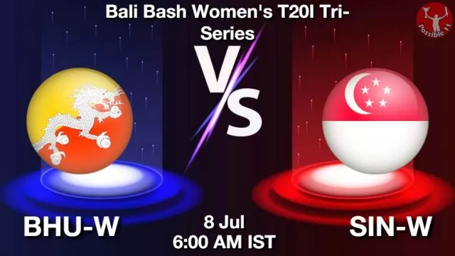BHU-W vs SIN-W ड्रीम11 भविष्यवाणी, फैंटेसी क्रिकेट टीम - 08 जुलाई 2024