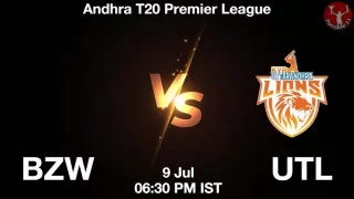 BZW vs UTL Matcch Previews