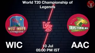 WIC vs AAC Matcch Previews